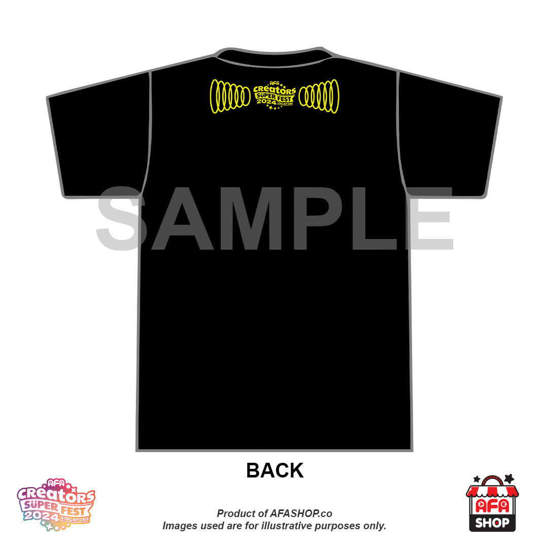 BLACK T-SHIRT - CSF24 x DISHWASHER SEIKA