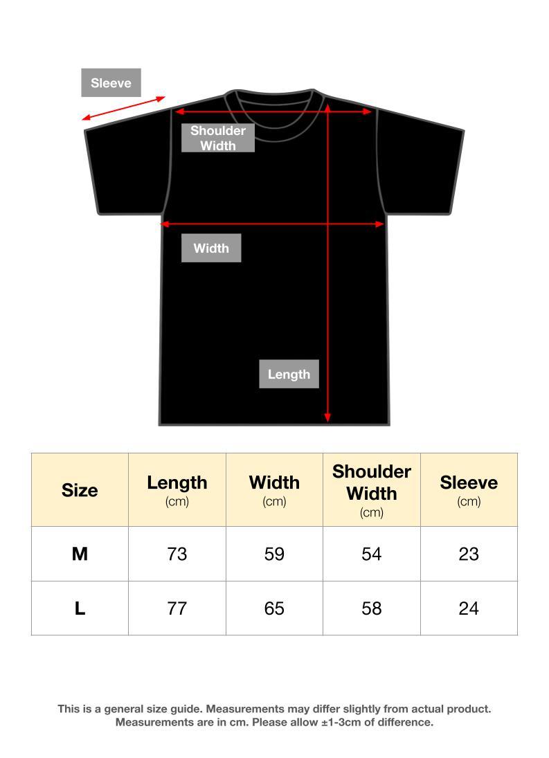 CSF26 x lack Seika Oversize T-Shirt Black