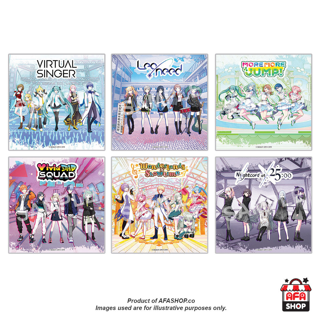 HATSUNE MIKU: COLORFUL STAGE! Anniversary Acrylic Shikishi (Selectable Design)