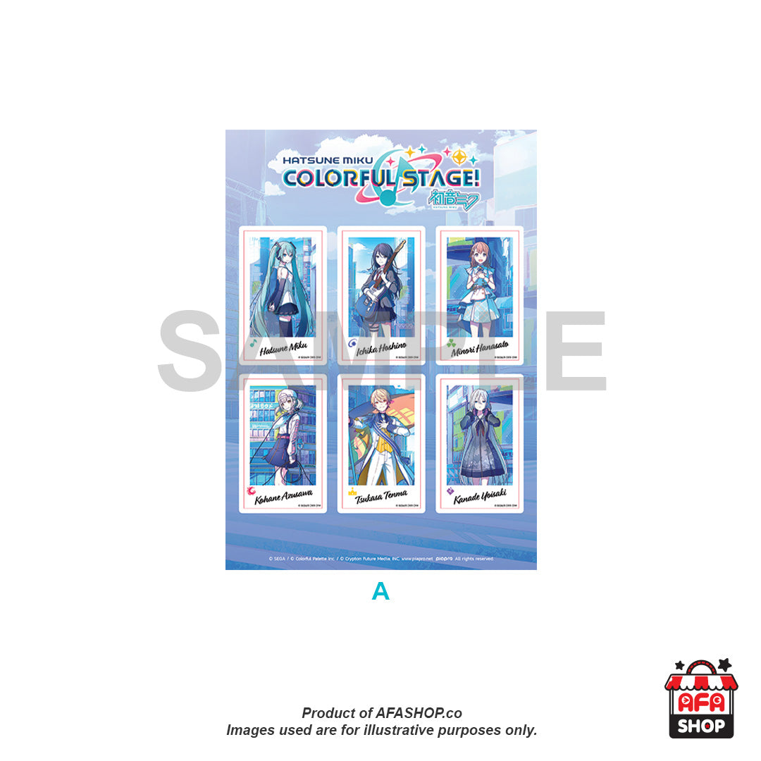 HATSUNE MIKU: COLORFUL STAGE! Anniversary Sticker Set (Selectable Design)