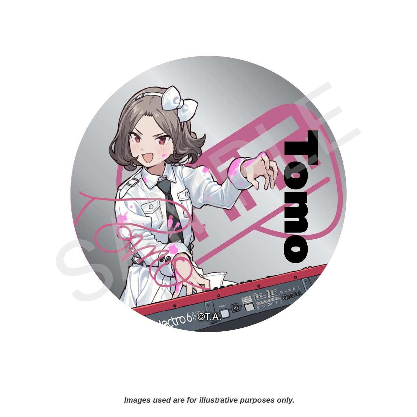 TOGENASHI TOGEARI "Rinne no Kotawari" Random Metallic Pin Badges (10 Types)