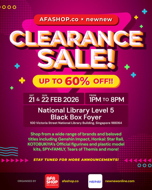 [Physical Event] Clearance Sales! 21/22 Feb 2026