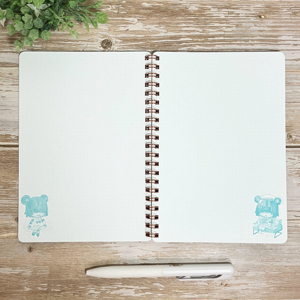 Ring Notebook “Wandering Downstairs"