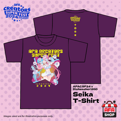PURPLE T-SHIRT - CSF24 x DISHWASHER SEIKA