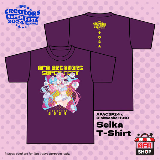 PURPLE T-SHIRT - CSF24 x DISHWASHER SEIKA