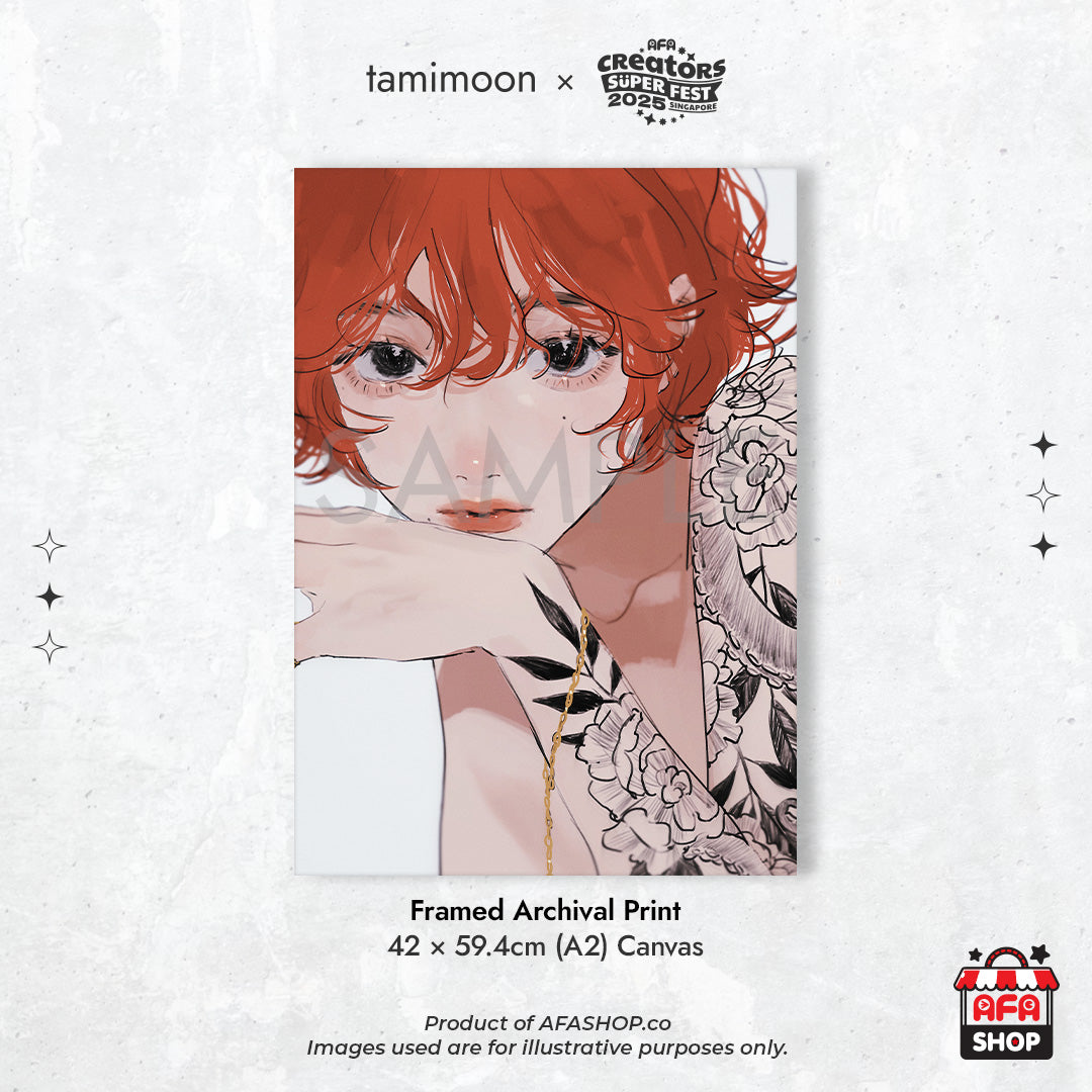 A2 Framed Archival Print (Art by tamimoon)