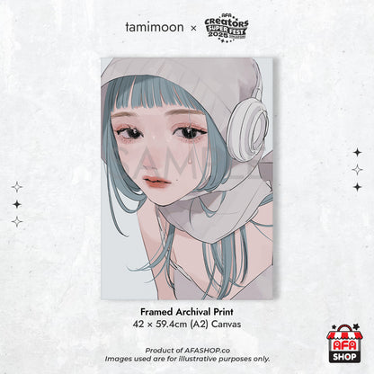 A2 Framed Archival Print (Art by tamimoon)