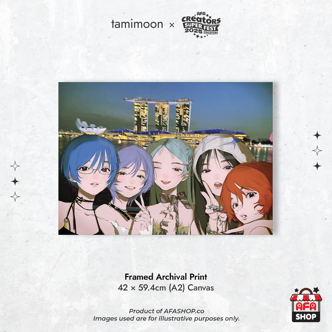 A2 Framed Archival Print (Art by tamimoon)