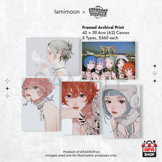 A2 Framed Archival Print (Art by tamimoon)