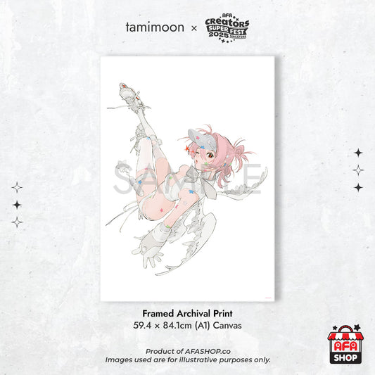 Archival Canvas Print - AFACSF25's Seika (Art by tamimoon)