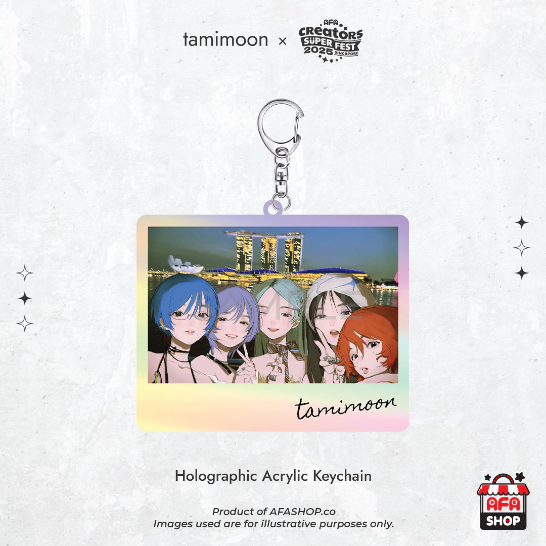 Acrylic Keyholder (Art by tamimoon)