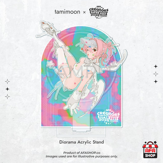 Diorama Acrylic Stand - AFACSF25 (Art by tamimoon)