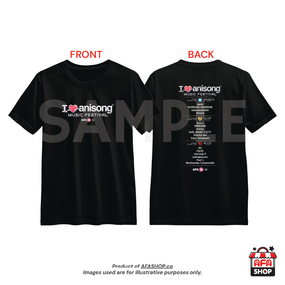 AFASG25 I LOVE ANISONG T-Shirt