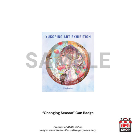 "Changing Seasons" Can Badge (Art by Yukoring)