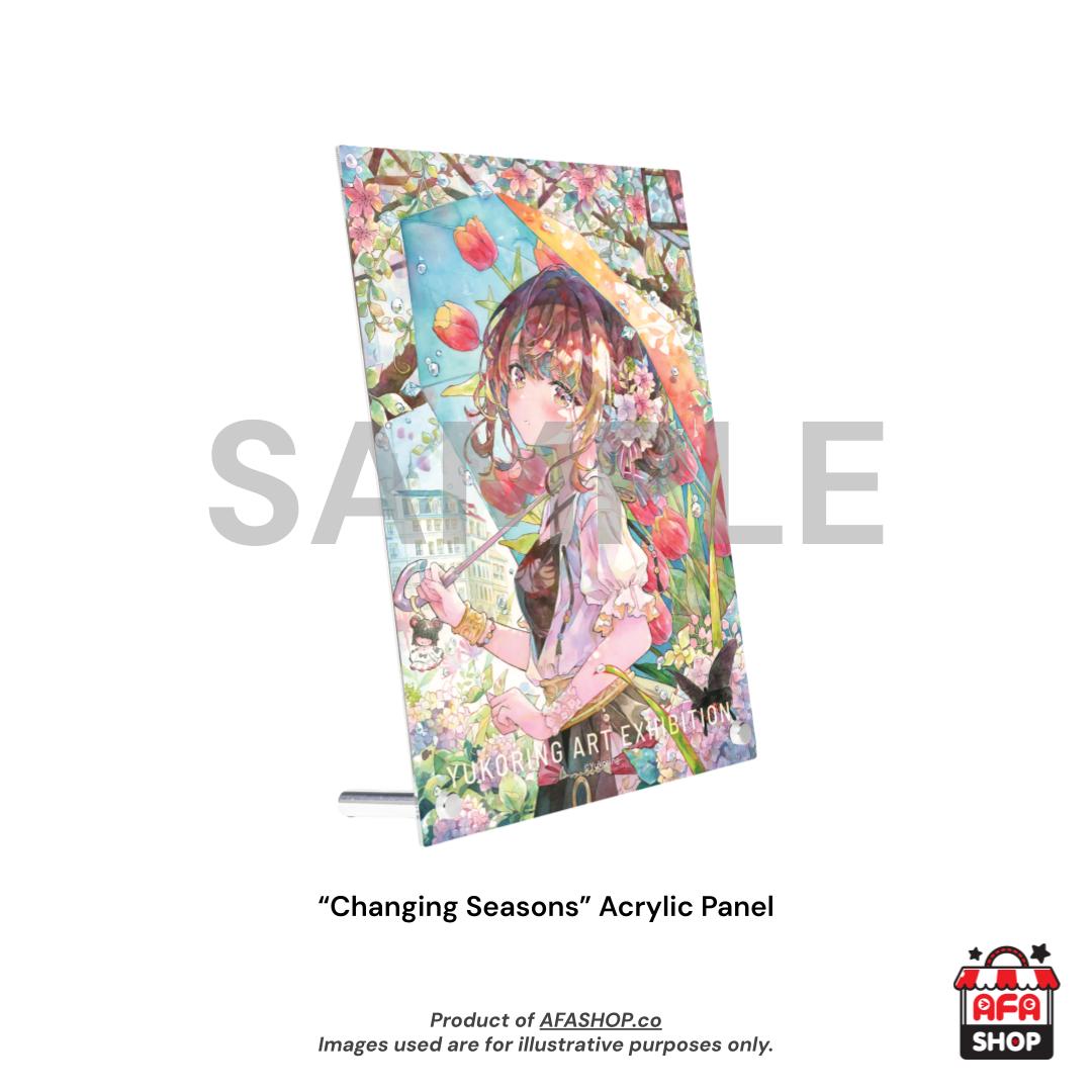 "Changing Seasons" Acrylic Panel (Art by Yukoring)