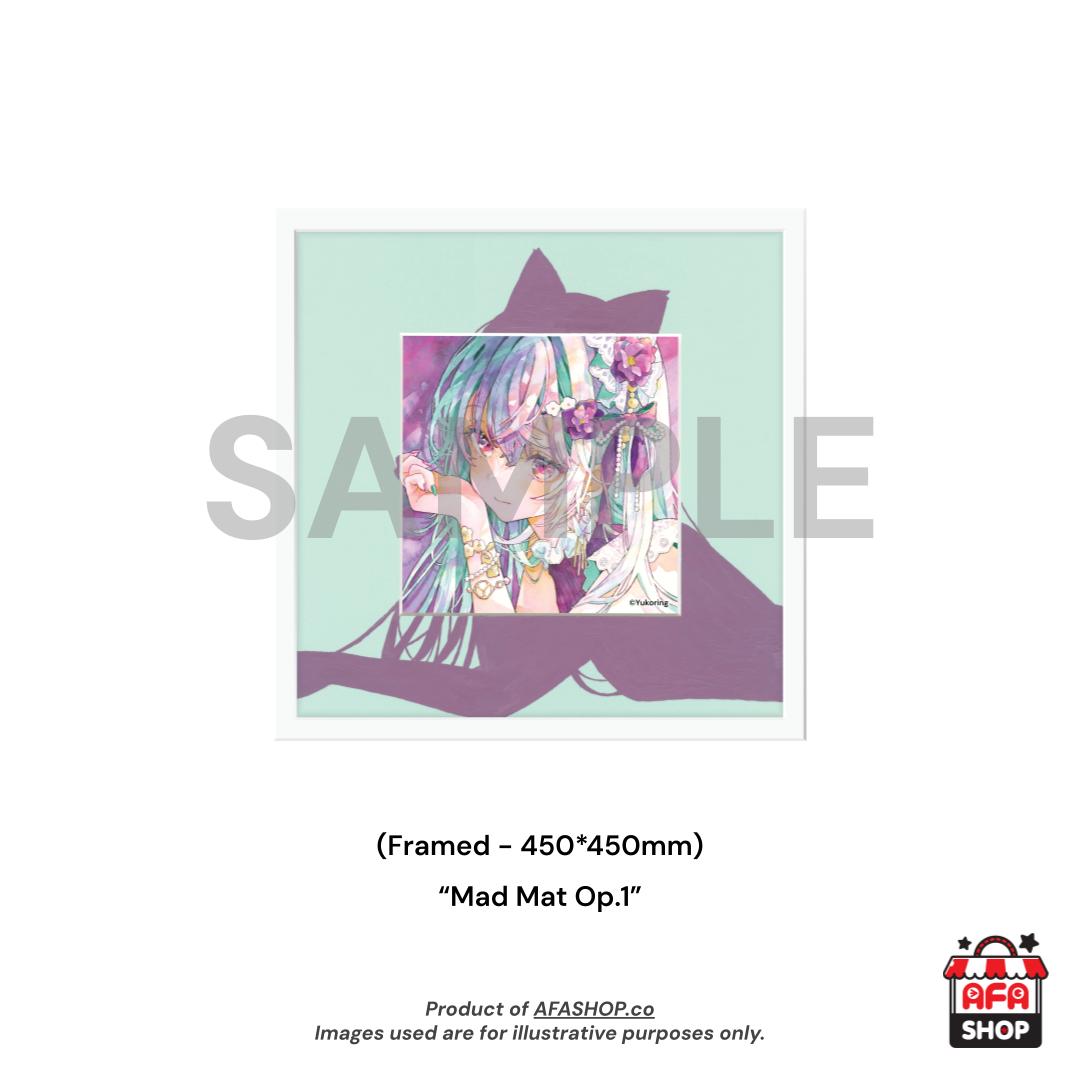 Custom Framed Print - "Mad Mat Op.1" Reproduction Artwork (Art by Yukoring)