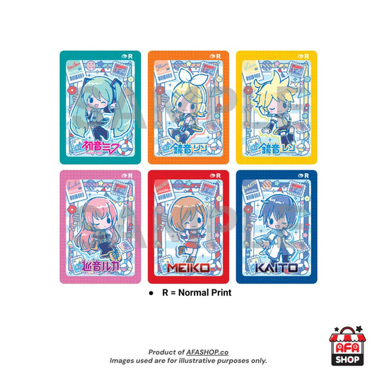 AFA x Hatsune Miku - Trading Collection Card [12Types/Random] (Art by FujinokiTomoko)