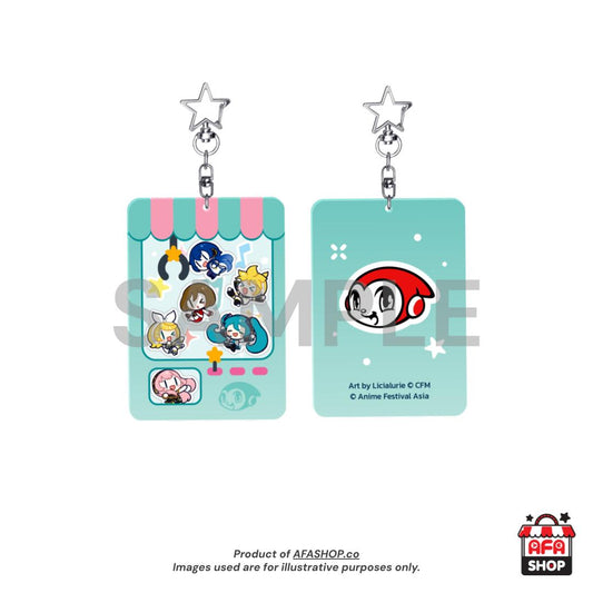 AFA x Hatsune Miku - Shaker Keyholder (Art by Licialurie)