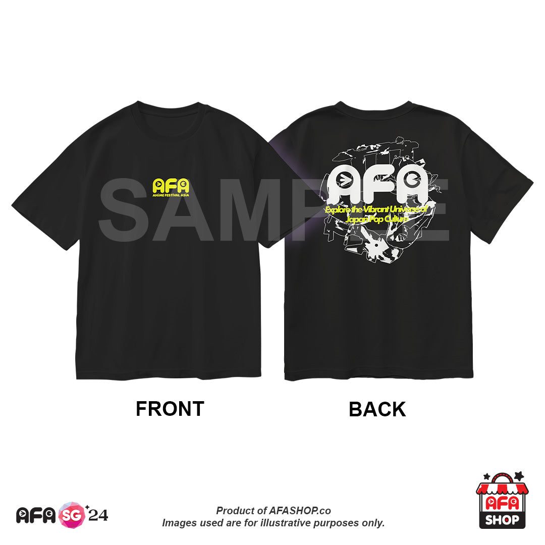 AFASG24 x LAM Black T-Shirt (Art by LAM)