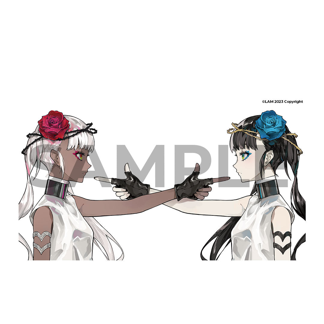 A3 Poster - 白 WHITE (Art by LAM)