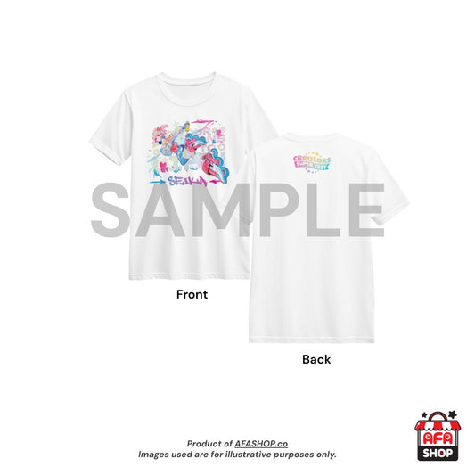 CSF26 x lack Seika Oversize T-Shirt White