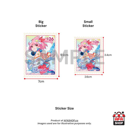 CSF26 x lack Seika Postcard Set (with 2 stamp stickers)