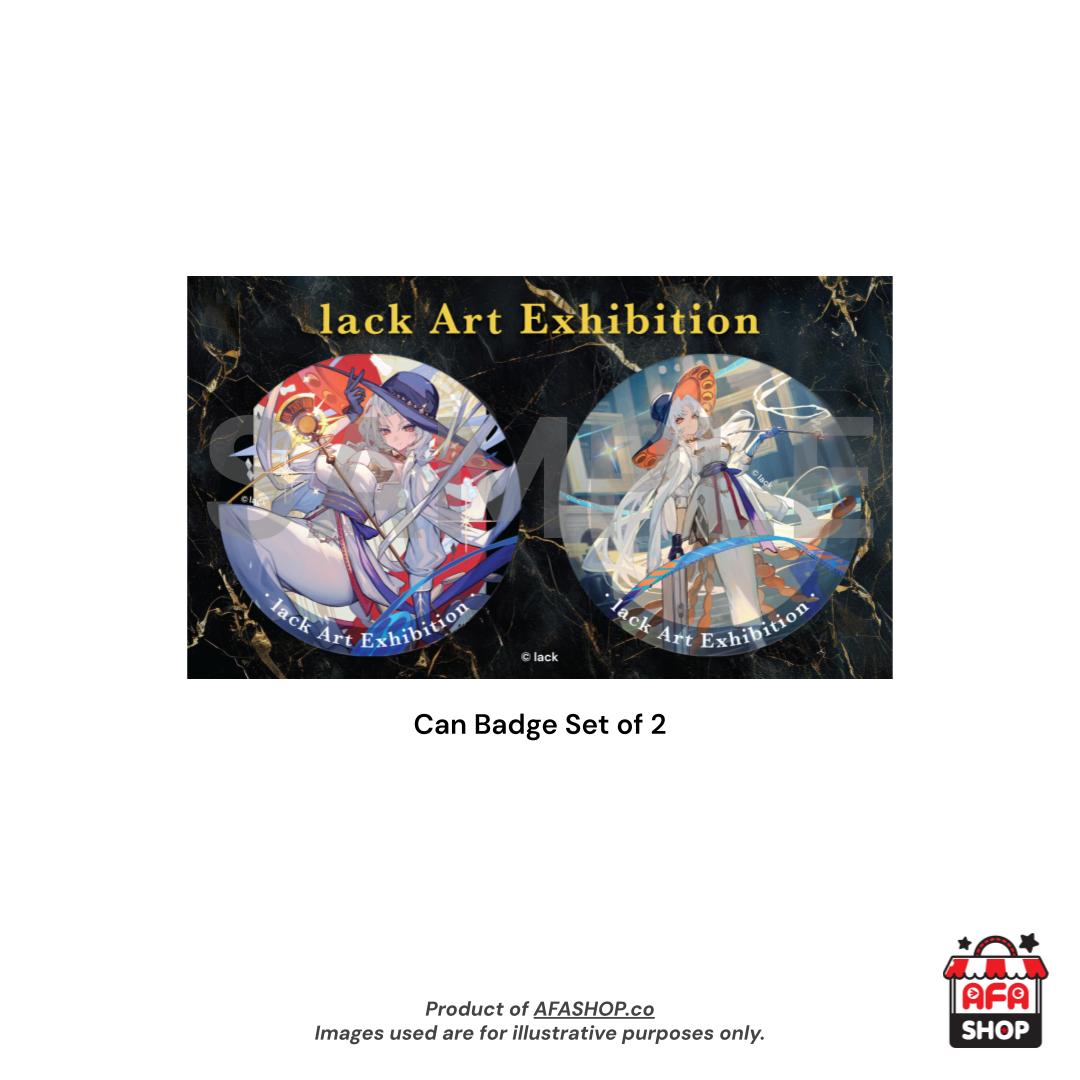 Cinema "Coffee Gentleman" Solo Exhibition Can Badge Set (Art by lack)