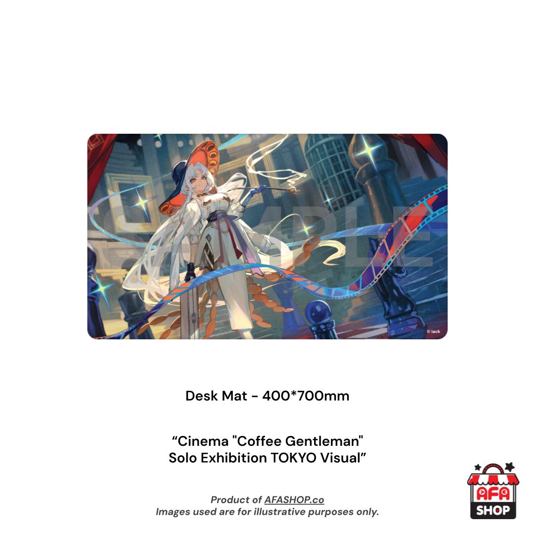 Cinema "Coffee Gentleman" Solo Exhibition Deskmat (Art by lack)