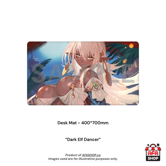 Dark Elf Dancer Series - Deskmat