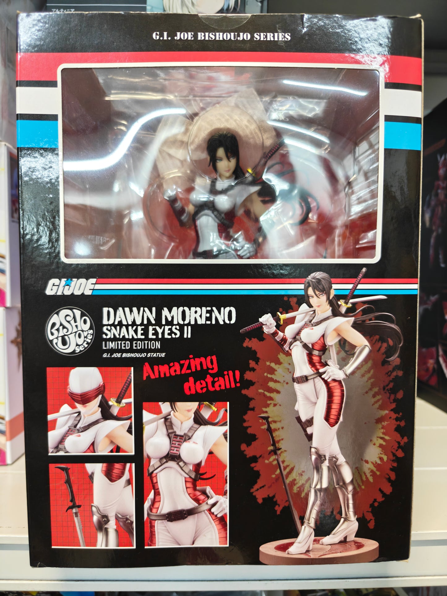 G.I. JOE DAWN MORENO SNAKE EYES II LIMITED EDITION BISHOUJO STATUE