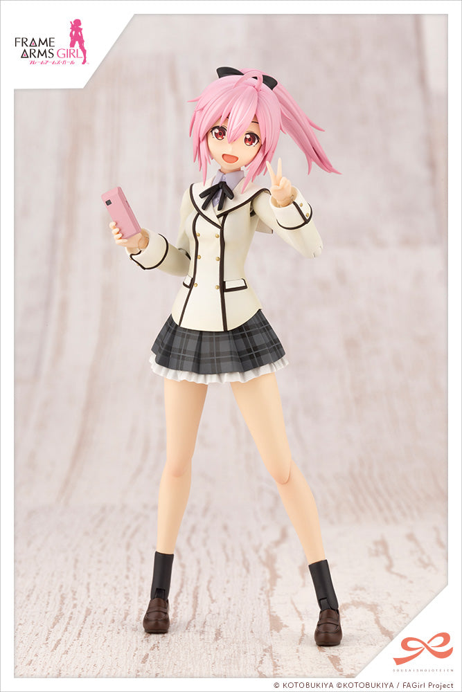 JK005 Ao Gennai WAKABA GIRLS’ HIGH SCHOOL WINTER CLOTHES DREAMING STYLE HAPPY MONOCHROME