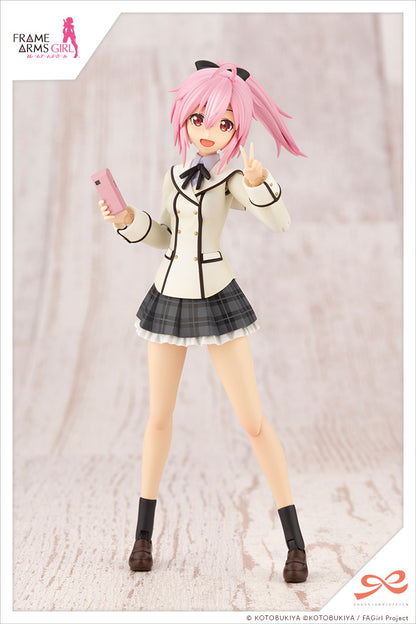 JK005 Ao Gennai WAKABA GIRLS’ HIGH SCHOOL WINTER CLOTHES DREAMING STYLE HAPPY MONOCHROME