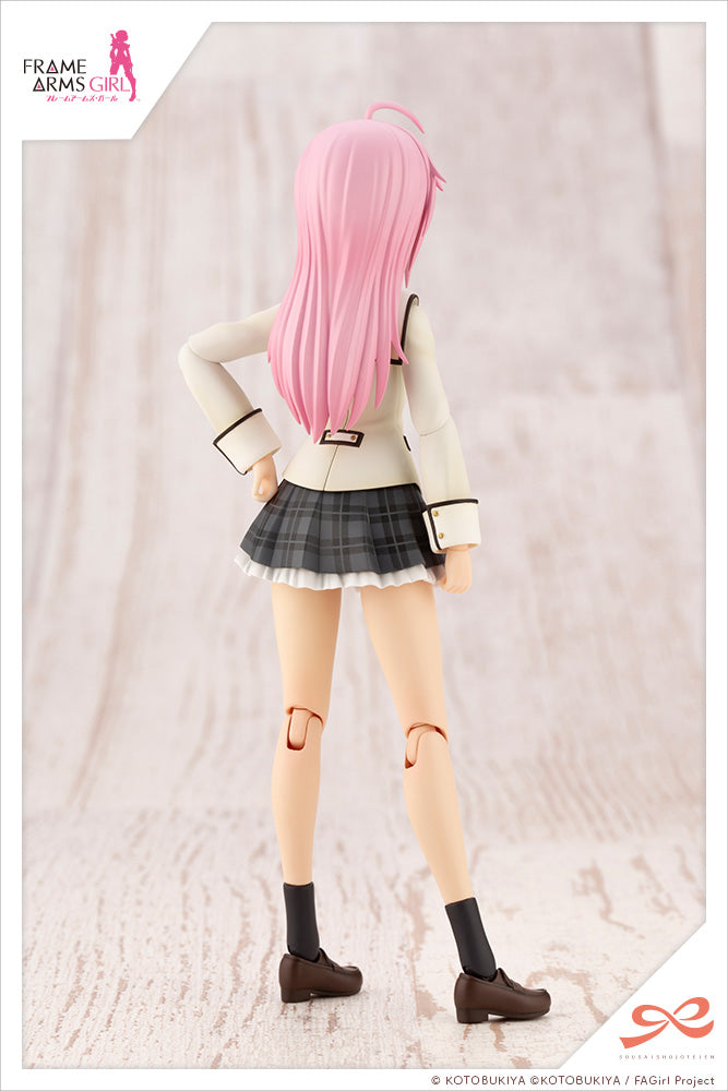JK005 Ao Gennai WAKABA GIRLS’ HIGH SCHOOL WINTER CLOTHES DREAMING STYLE HAPPY MONOCHROME