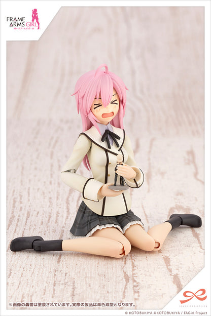 JK005 Ao Gennai WAKABA GIRLS’ HIGH SCHOOL WINTER CLOTHES DREAMING STYLE HAPPY MONOCHROME