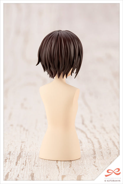 AFTER SCHOOL SHORT WIG TYPE A WHITE & CHOCOLATE BROWN