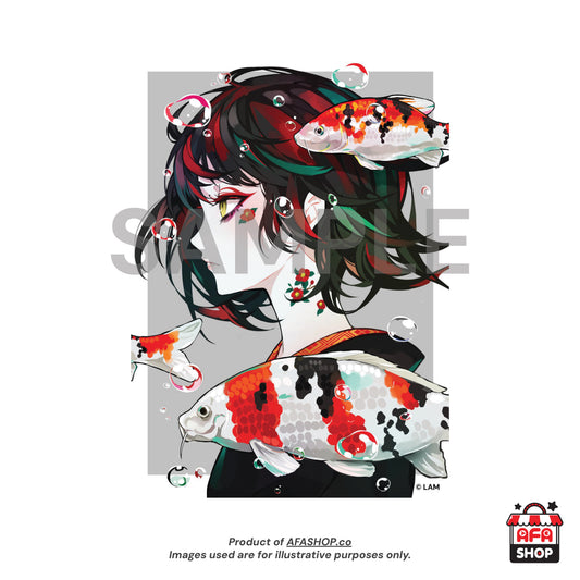 A3 Poster - 鲤 KOI (Art by LAM)