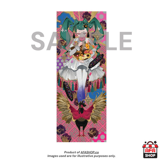 Custom Canvas Framed Print - 三毒「貪」Three Poisons (Greed) (Art by LAM)