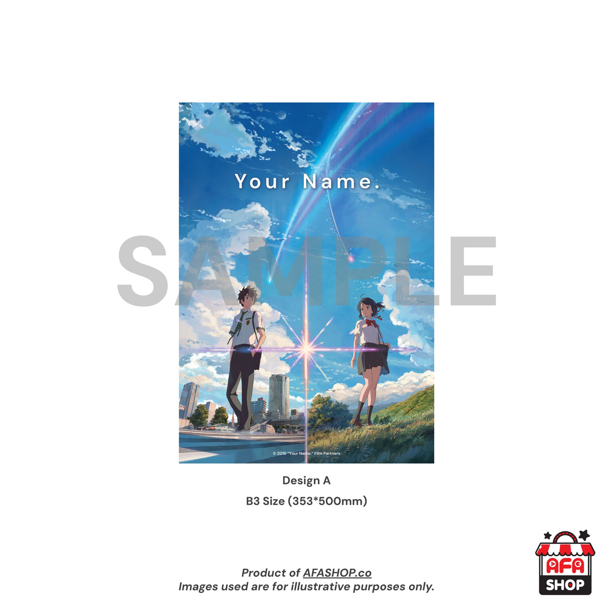 Your Name. B3 Poster