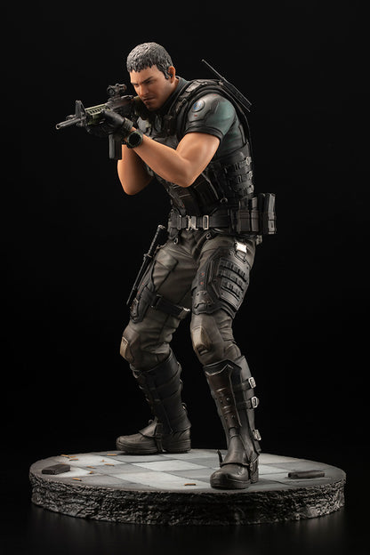 RESIDENT EVIL: VENDETTA CHRIS REDFIELD RENEWAL PACKAGE ARTFX STATUE (1/6 Scale)