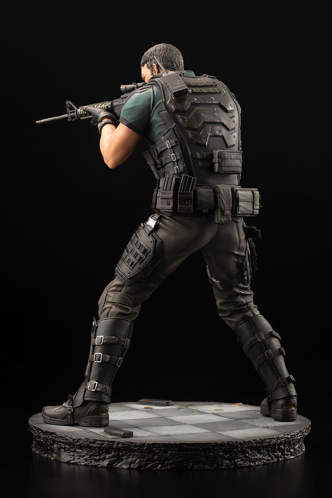 RESIDENT EVIL: VENDETTA CHRIS REDFIELD RENEWAL PACKAGE ARTFX STATUE (1/6 Scale)