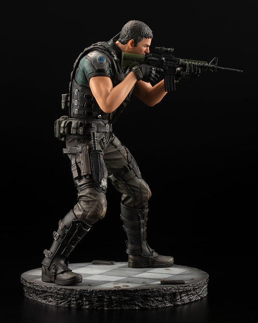 RESIDENT EVIL: VENDETTA CHRIS REDFIELD RENEWAL PACKAGE ARTFX STATUE (1/6 Scale)