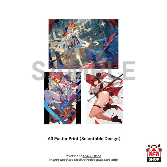lack Original Artwork - A3 Poster (3 Types)