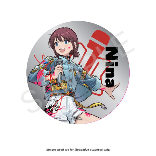 TOGENASHI TOGEARI "Rinne no Kotowari" Random Metallic Pin Badges (10 Types)