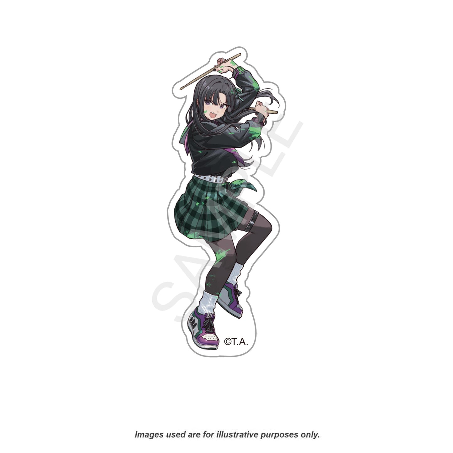 TOGENASHI TOGEARI "Rinne no Kotawari" Sticker Set