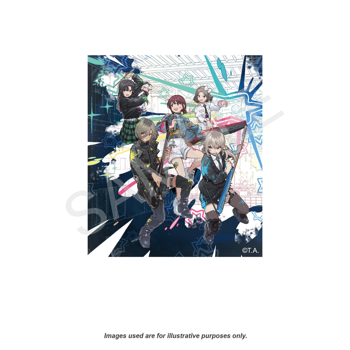 TOGENASHI TOGEARI "Rinne no Kotawari" Sticker Set